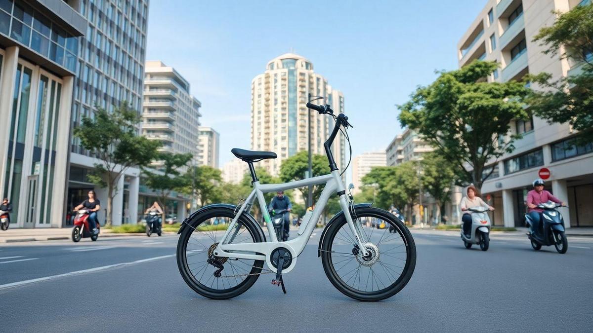 Benefícios das bicicletas elétricas para o transporte urbano