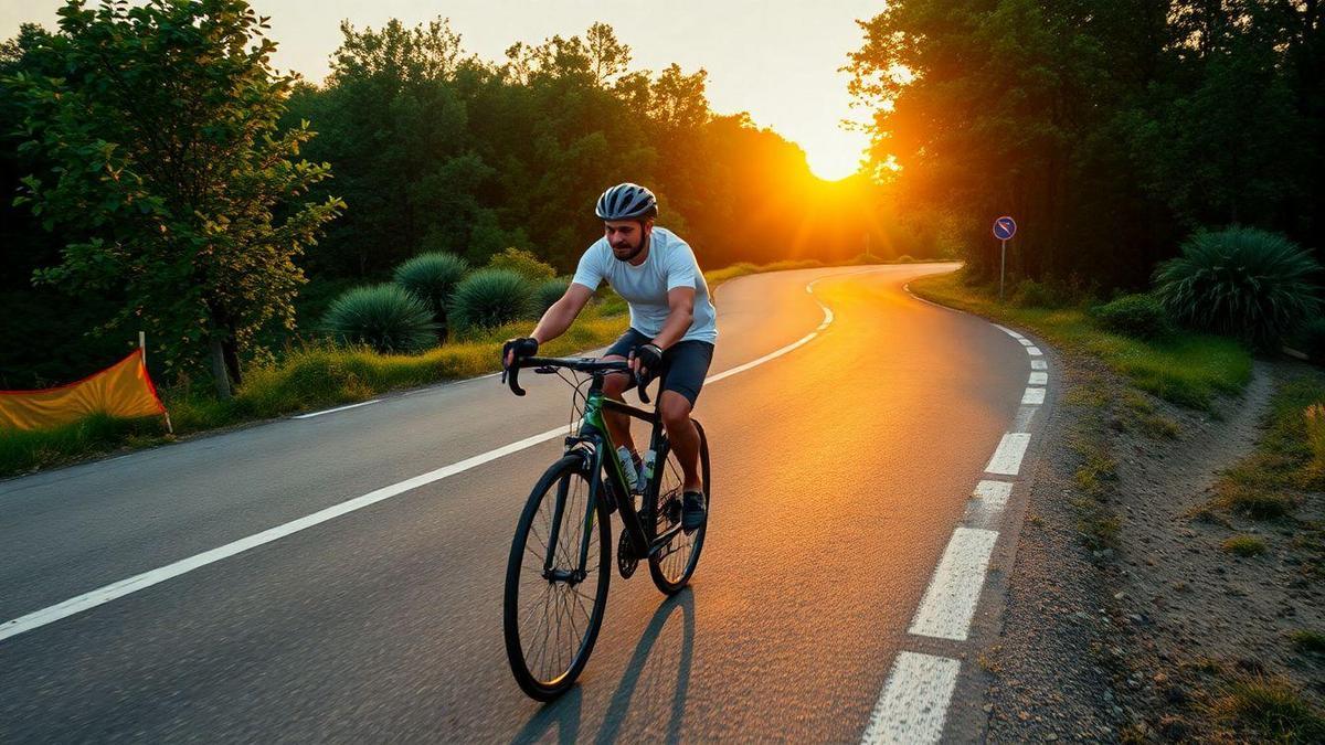 Melhorar desempenho ciclismo com resistência e treinamento