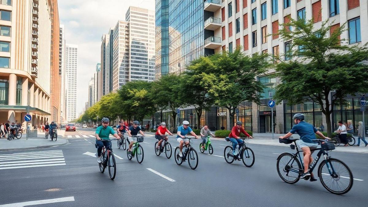 O papel das bicicletas elétricas nas cidades modernas