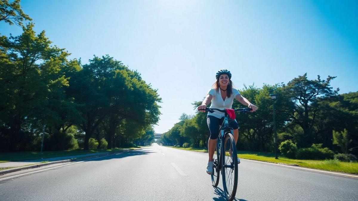 Redução do Estresse Através da Pedalada