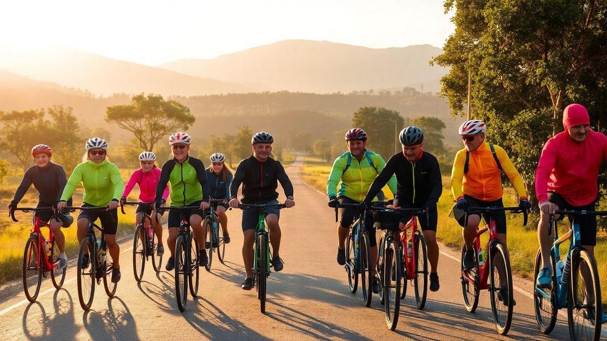 Regras de Segurança Durante o Cicloturismo em Grupo