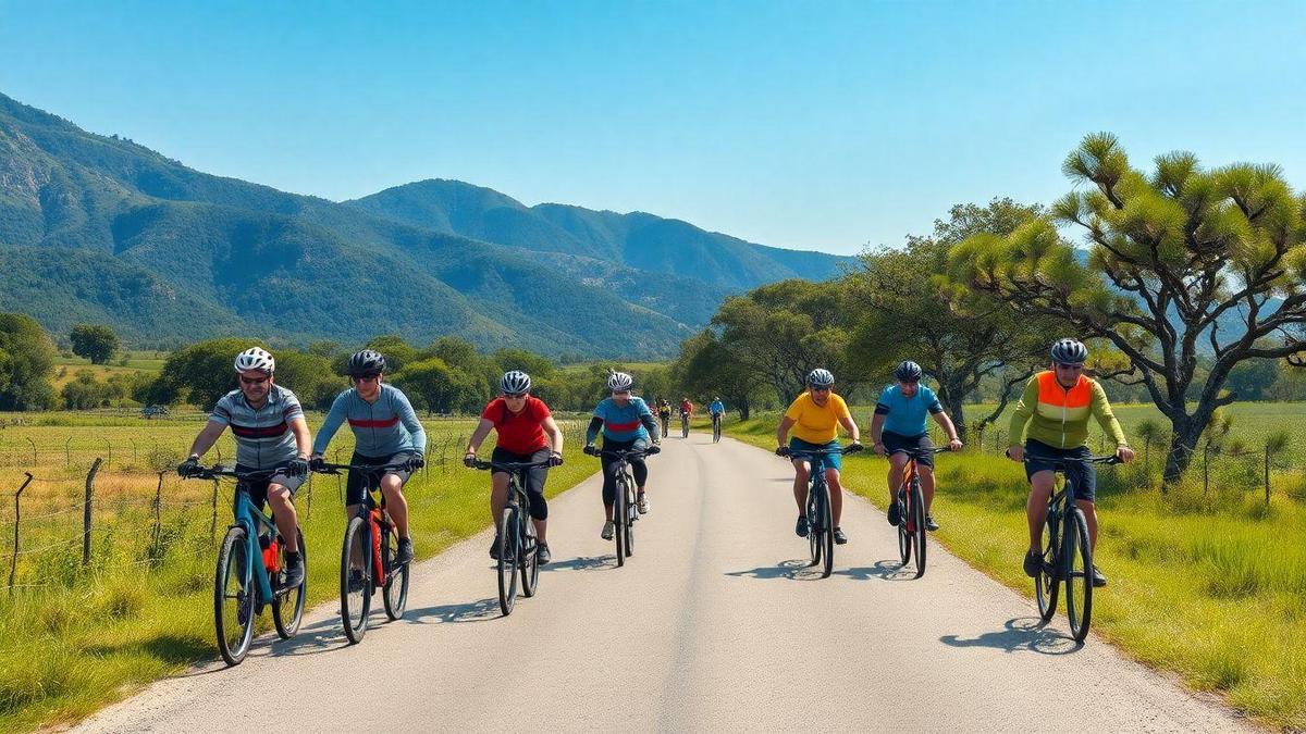 Suporte e Assistência em Cicloturismo em Grupo