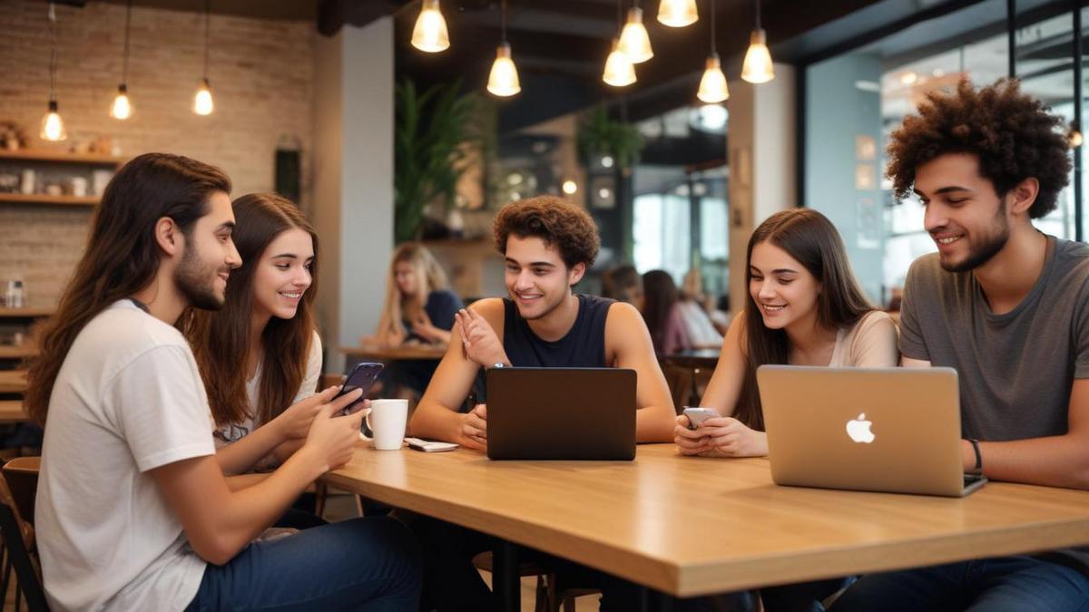 Como a tecnologia molda o comportamento social dos jovens