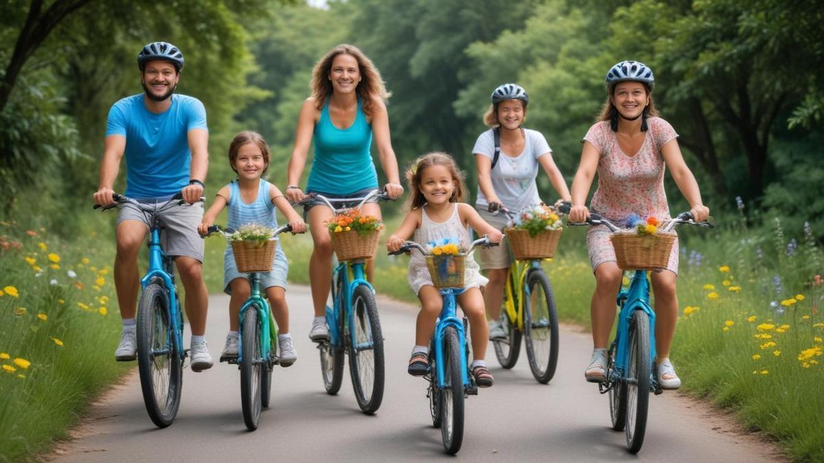 Atividades de Lazer em Cicloturismo com Crianças