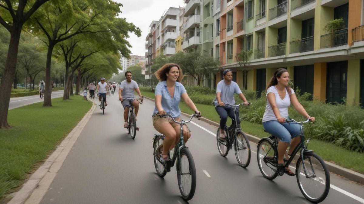 Benefícios Sociais do Uso de Bicicletas