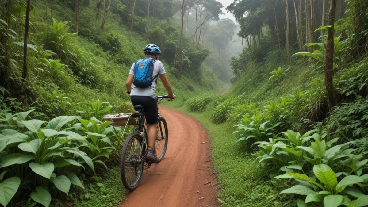 Impacto ambiental do cicloturismo na conservação de trilhas