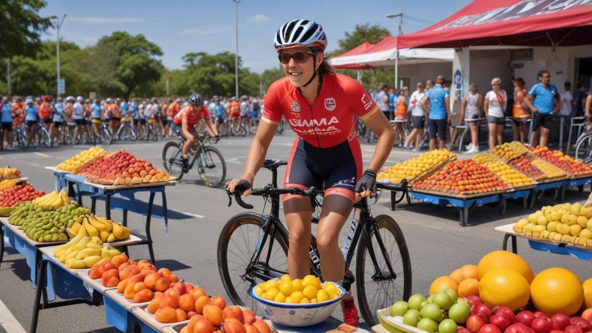 Nutrição para ciclistas em competições