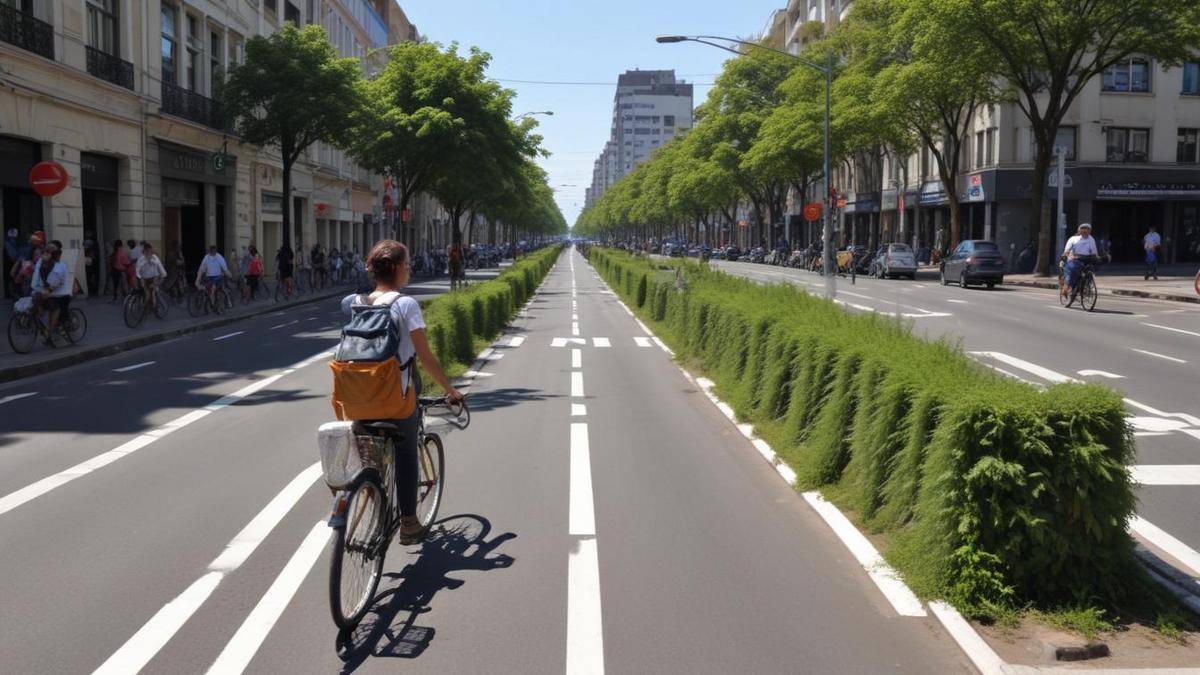 Planejamento urbano sustentável com bicicletas