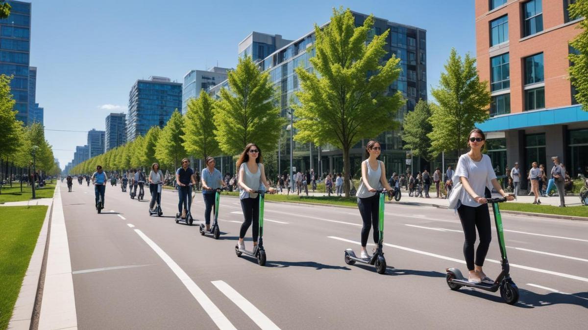 Scooters elétricos: mobilidade rápida e prática