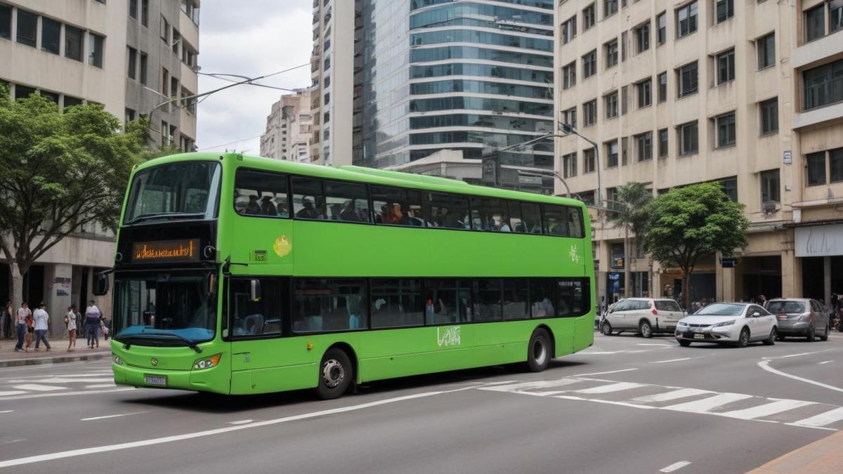 Impactos ambientais do transporte coletivo