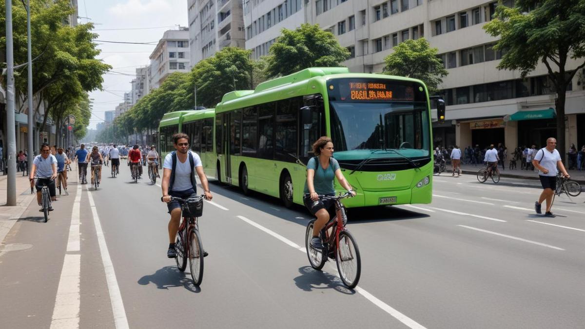 O papel das políticas públicas no transporte sustentável